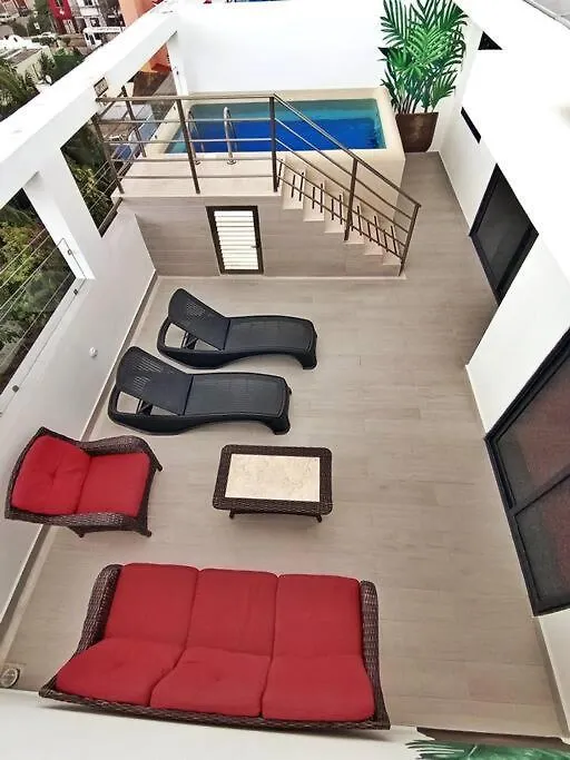Appartamento Top Vip! Pent-House With Your Private Pool & Chairs 2 Bedrooms Playa del Carmen