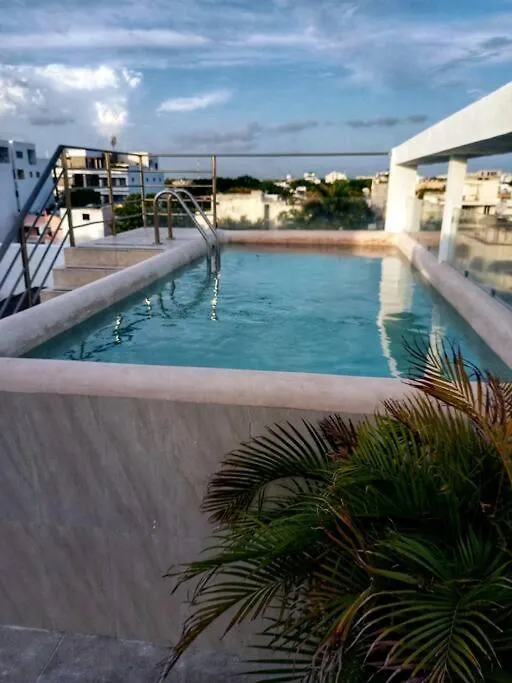 Top Vip! Pent-House With Your Private Pool & Chairs 2 Bedrooms Playa del Carmen 0*,