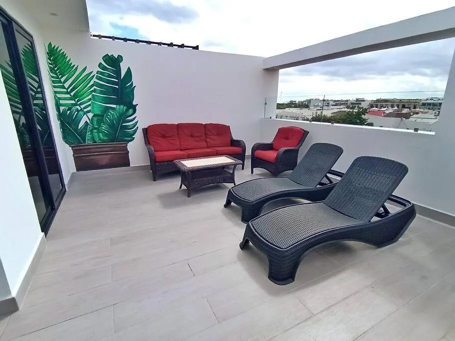 Top Vip! Pent-House With Your Private Pool & Chairs 2 Bedrooms Playa del Carmen