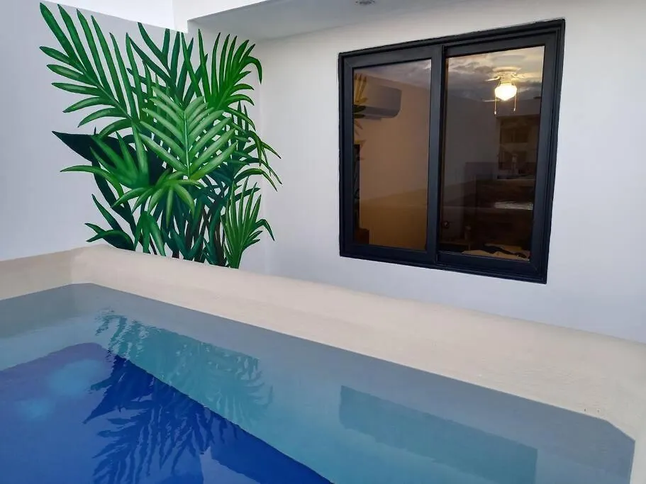 Appartamento Top Vip! Pent-House With Your Private Pool & Chairs 2 Bedrooms Playa del Carmen