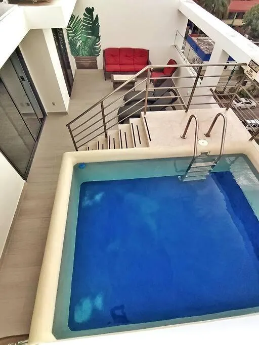 פלאייה דל כרמן Top Vip! Pent-House With Your Private Pool & Chairs 2 Bedrooms 0*, פלאייה דל כרמן